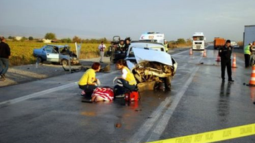 Trafik Kazasında 5 Kişi Yaralandı