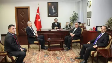 Vali Adnan Yılmaz'a Ziyaretler