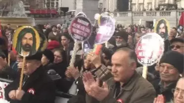 Aleviler'den Londra'da Mıtıng