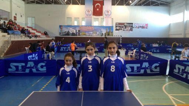 Tenis'te Tepecik İlköğretim Okulu Öğrencileri İl Birincisi Oldu