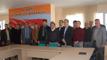 Başkan Adayından AK Parti'ye Ziyaret