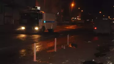 Cizre'de İzinsiz Gösteri