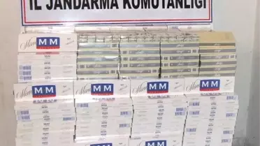 Otobüsten, 24 Göçmen ile Kaçak Sigara Çıktı