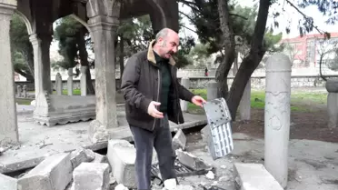 Zarar Gören Tarihi Mezarlık Belediye Tarafından Onarılacak