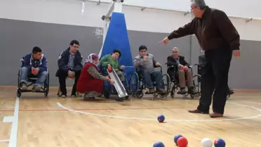 Engelliler, Boccia Sporu ile Turnuvalara Hazırlanıyor