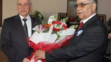 Başkan Akkaya'ya Vergi Haftası Ziyareti