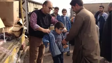 Almanya'dan Suriyeli Sığınmacılara Gönderilen Yardım