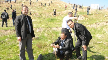 Cizre Adliyesi 4 Bin Fidanı Toprakla Buluşturdu