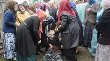 Öldürülüp Bidona Konulan Fatma Top'un Cenazesi Memleketinde Toprağa Verildi