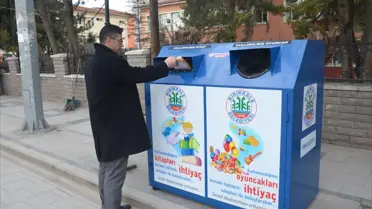 Kırıkkale'de Kullanılmayan Kitap ve Oyuncaklar Kumbarada Birikecek