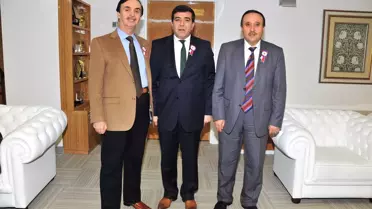Vergi Dairesi Müdürlerinden Keskin'e Ziyaret