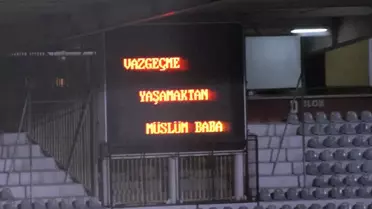 Ankara 19 Mayıs Stadı'nda 'Müslüm Baba'ya' Vefa