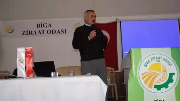 Karabiga'da Buğday Üreticileri Bilgilendirildi