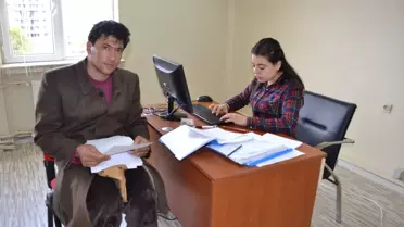Özürlü Memur Seçme Sınavı İçin Engellilere Yardım