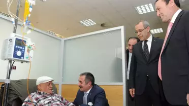 Sağlık Bakan Yardımcısı Kafkas, Aü Hastanesi'ni Ziyaret Etti