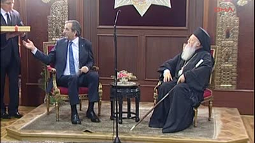 3 Yunanistan Başbakanı Samaras Patrikhaneyi Ziyaret Etti