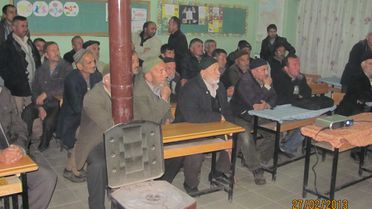 Okulda Çiftçilere Eğitim