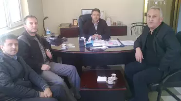 AK Parti İl Yönetimi'nden Kent Konseyi Başkanı'na Ziyaret