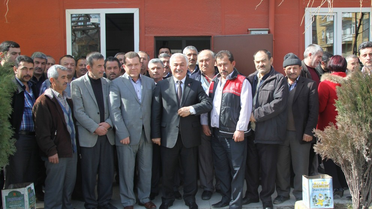 Başkan Özden'den Kamyoncular Kooperatifine Ziyaret