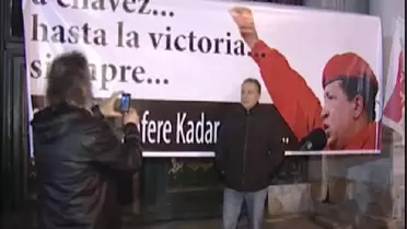 Hugo Chavez, Taksim'de Anıldı