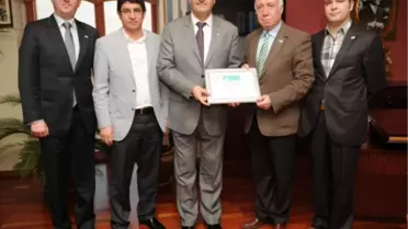 BURTİMDER Yönetimi Başkan Dündar'ı Ziyaret Etti