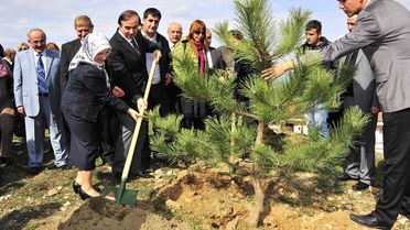 Yıldırım Belediyesi ve Bem-Bir-Sen'den Fidan Dikimi