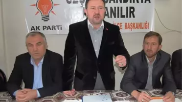 AK Parti Eskişehir Tepebaşı İlçe Başkanı Vahap Ata Açıklaması