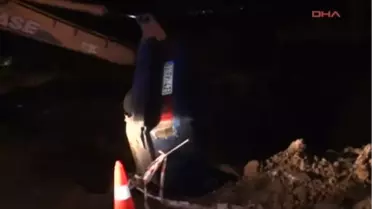 Keşan Otomobil, İnşaatın Kanalizasyon Çukuruna Düştü
