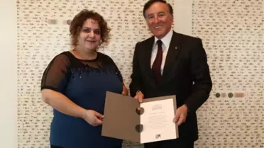 2012 Aydın Gün Teşvik Ödülü Hande Küden'in