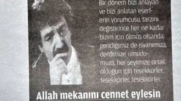 Müslüm Gürses'e Sitem
