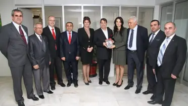 Başkan Tartan Azeri Vekille Bir Araya Geldi