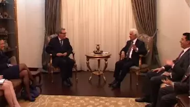 Downer, Eroğlu ve Anastasiadis ile Görüşerek Adada Nabız Yokladı