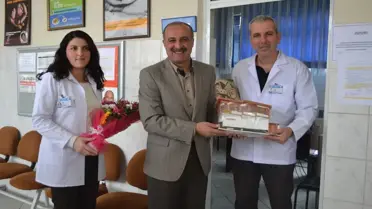 Başkan Aşkın, Kula Sağlık Grup Başkanlığı'nı Ziyaret Etti