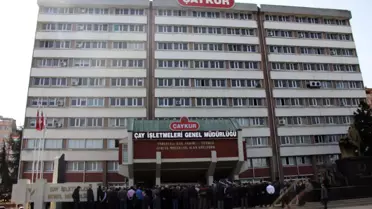 Çaykur Eski Genel Müdürlerinden Tuncer Ergüven'e Son Görev