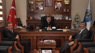 Servisçiler Kooperatifinden Başkan Baş'a Ziyaret