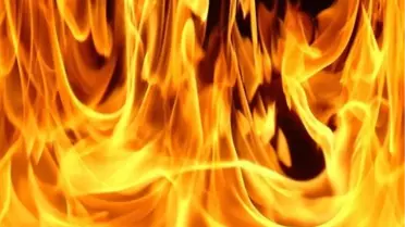 Başkale'de Ev Yangını