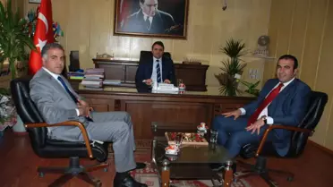 CHP Adıyaman İl Başkanından Kahta Kaymakamına Ziyaret