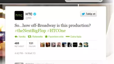 HTC'den Galaxy S4'e taş!