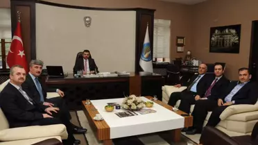 Şahingöz'den Başkan Külcü'ye Ziyaret
