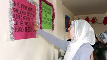 Silvan'da 23 Kadın Okuma Yazma Belgesi Aldı