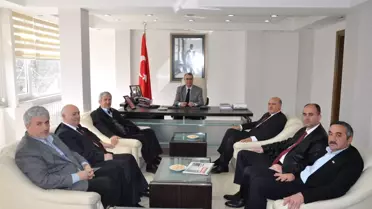 Tüm Özel Halk Otobüsleri Birliği'nden Çimenoğlu'na Ziyaret