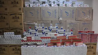 Bafra'da Kaçak Sigaraya Geçit Yok