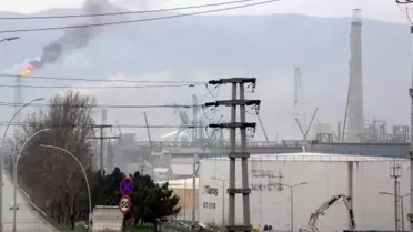 TÜPRAŞ'ta Yaşanan Arıza Heyecan Yarattı