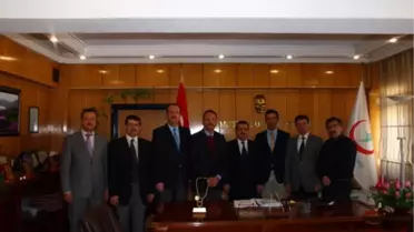 Sağlık Müdürü Dr.M.İlker Çitil'in Kabulü