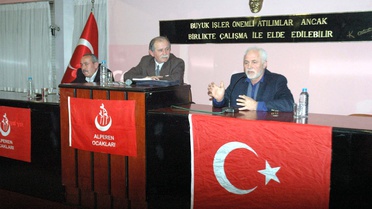Balıkesir Alperen Ocakları Muhsin Yazıcıoğlu'nu Andı
