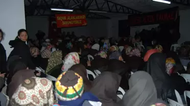 Altın Madenlerine Karşı Bilgilendirme Toplantısı