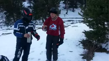 Kaybolan ABD'li Kayakçı 17 Dakikada Bulundu