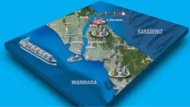 Kanal İstanbul'un Rotası Netleşti