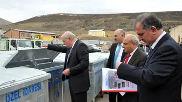 Bayburt'un 163 Köyü Çöp Konteynırıyla Buluşacak