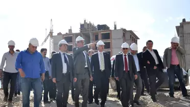 İnegöl'de TOKİ 2. Etap İnşaatının Yüzde 75'i Tamamlandı